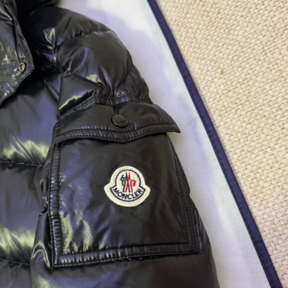 Moncler Maya Men's Black Down Jackets - Picture 7 of 9